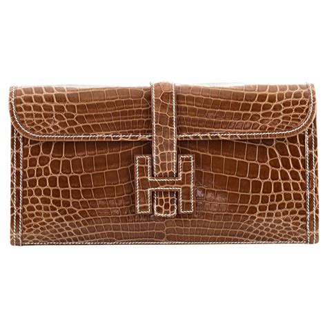 hermes jige clutch crocodile|hermes jige clutch sizes.